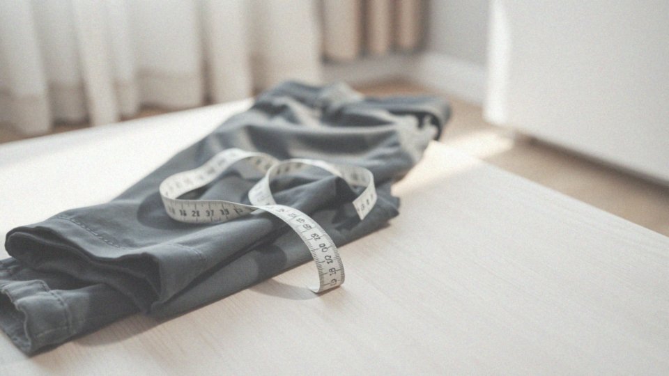 Jak dobiera się rozmiar spodni męskich z oznaczeniem S/M/L?