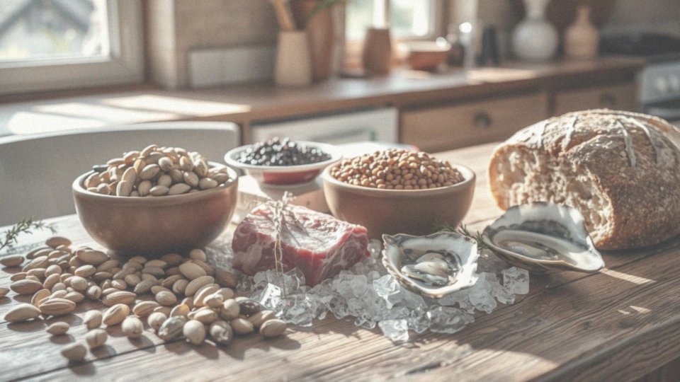 Jakie produkty spożywcze są bogate w cynk?