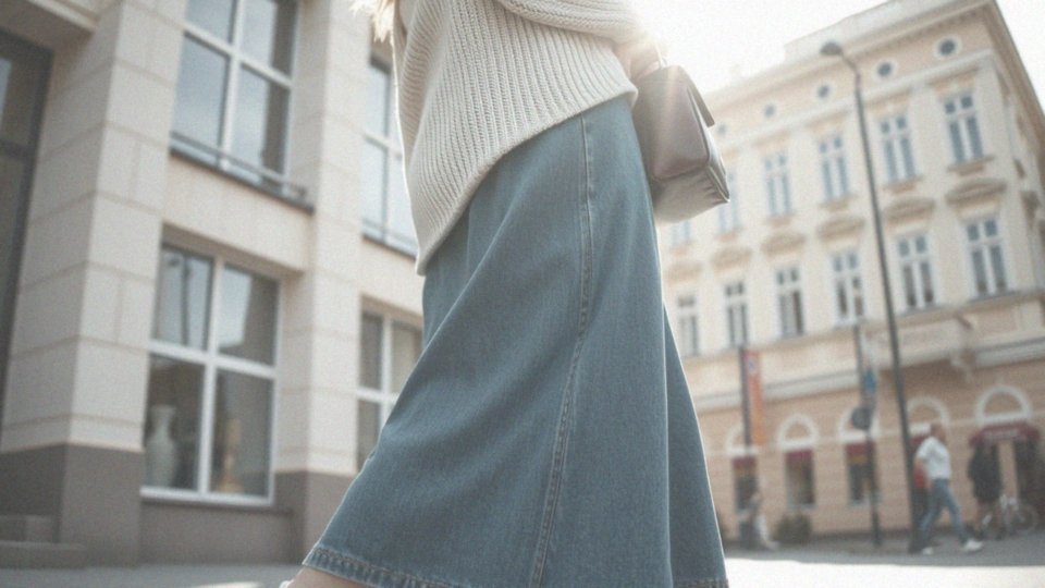 Jakie są najnowsze trendy w stylizacjach z długą spódnicą jeansową?