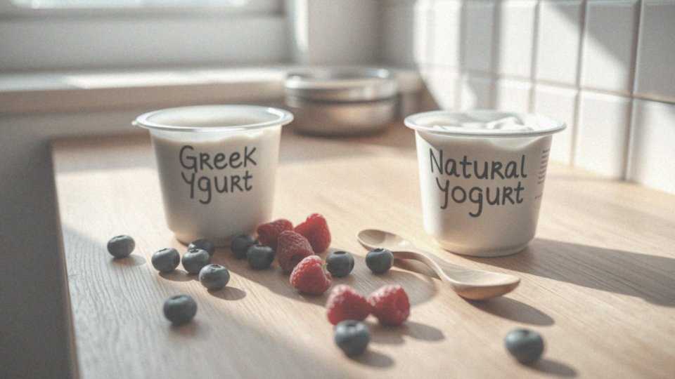 Co jest lepsze: jogurt grecki czy naturalny jogurt?