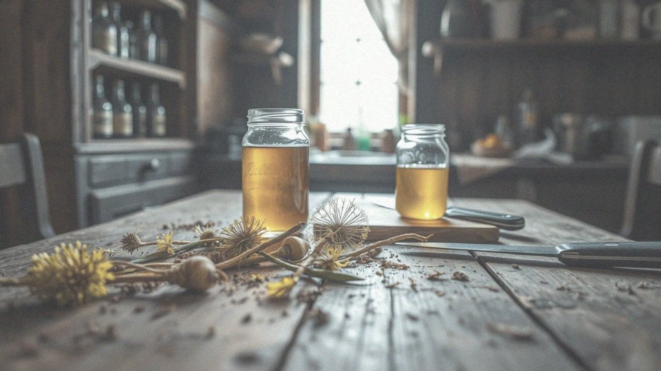 Jak przygotować nalewkę z korzenia mniszka lekarskiego?