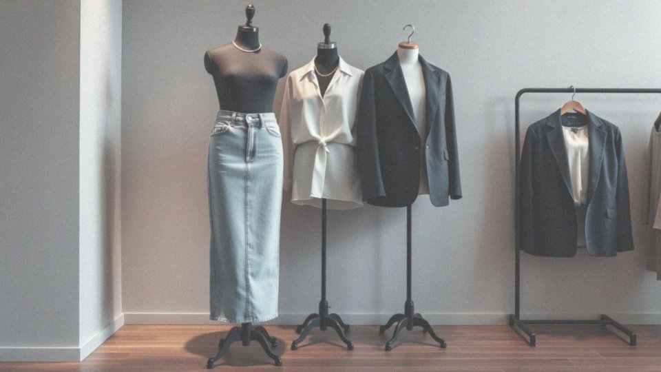 Jakie modne looki można stworzyć z jeansową spódnicą w eleganckim wydaniu?