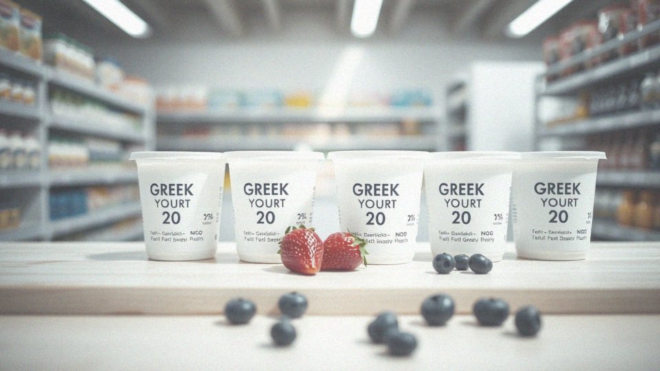 Jak wybrać zdrowy jogurt grecki w sklepie?