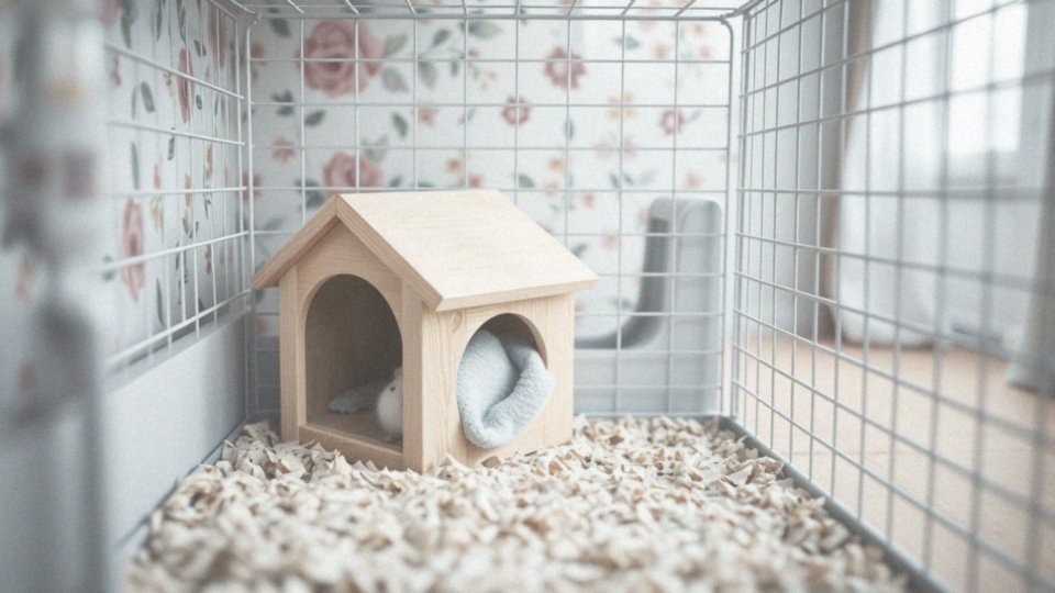 Jak domek zapewnia komfort i intymność dla świnki morskiej?