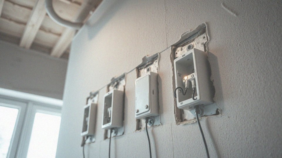 Jakie błędy można popełnić podczas montażu puszek?