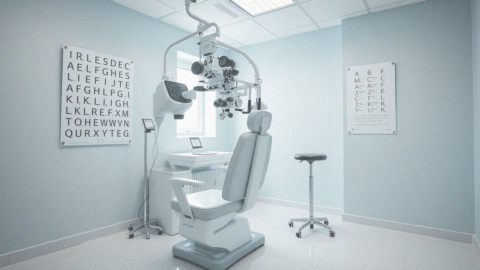 Jakie badania okulistyczne są stosowane w diagnostyce leniwego oka?
