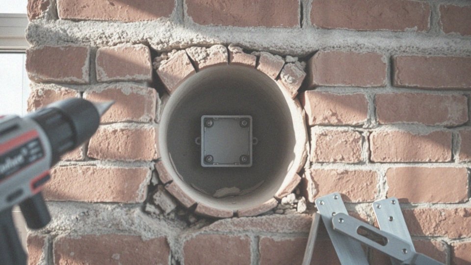 Jakie wymagania ma się w przypadku instalacji puszek elektrycznych w ścianach murowanych?