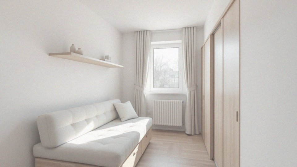 Jakie rozwiązania zastosować, aby zaoszczędzić przestrzeń w pokoju 4x3?
