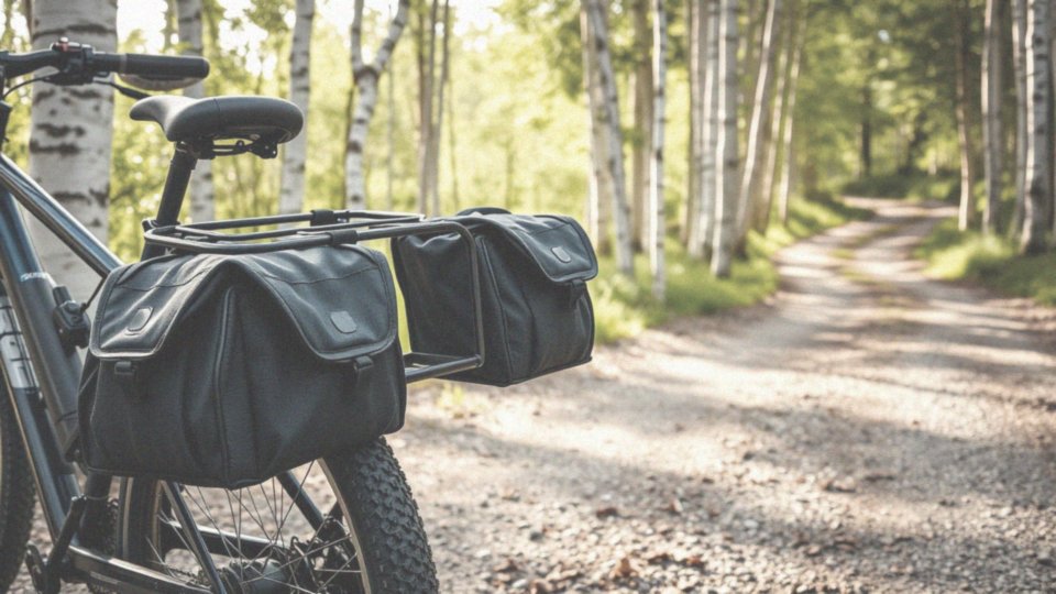 W jakim celu stosuje się bagażnik w rowerach trekkingowych męskich?